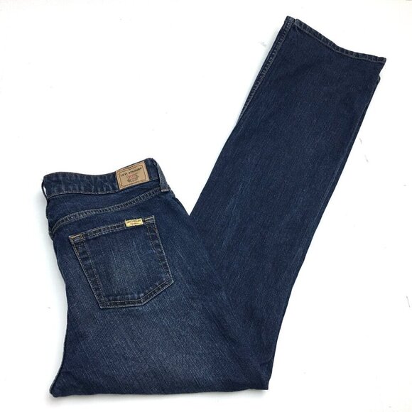 Levi's Signature Women's Jeans Low Rise Bootcut Dark Wash size 10L Length 34" - Picture 8 of 8